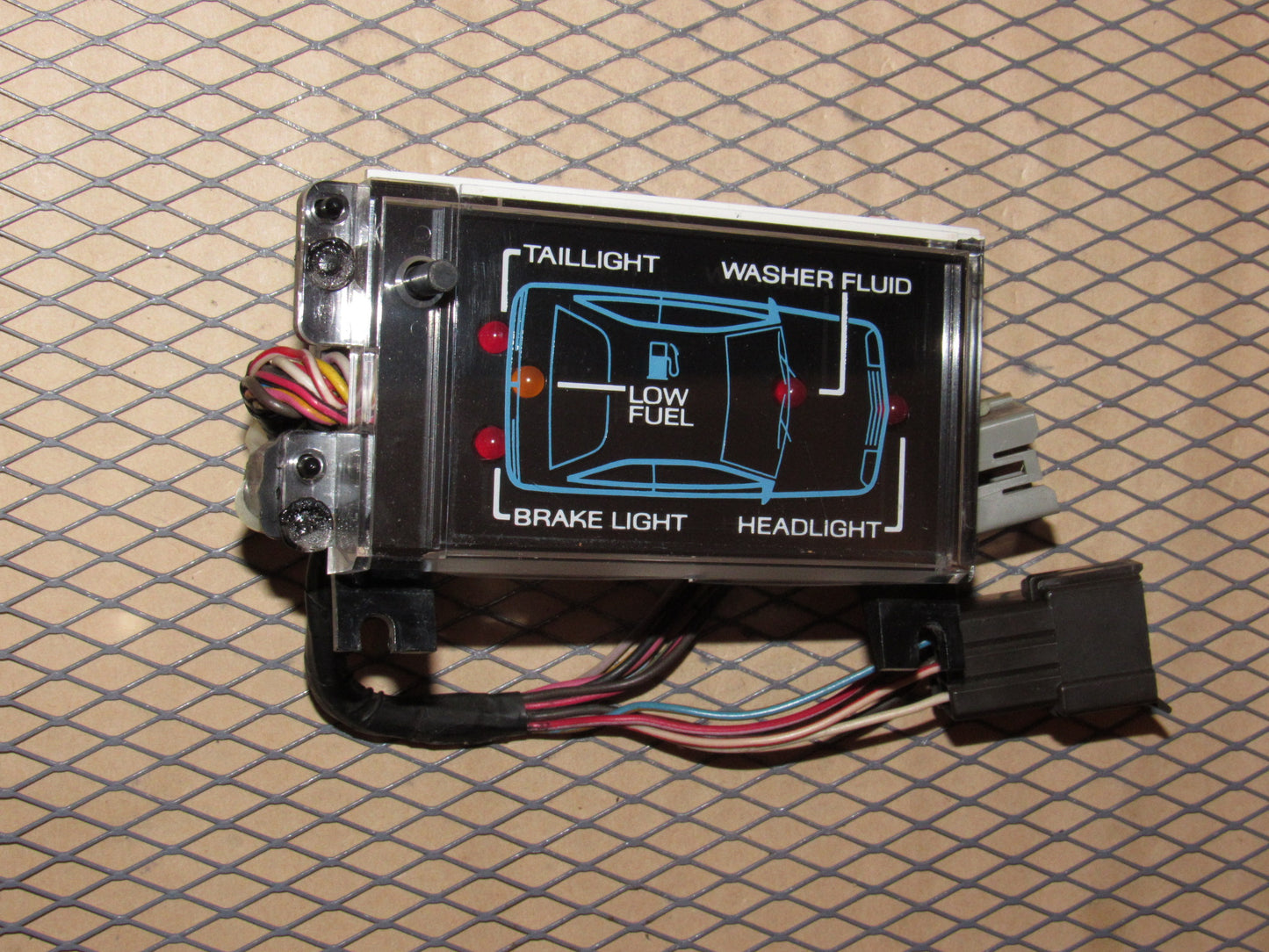 81-86 Ford Mustang OEM Warning Light Information Cluster Display