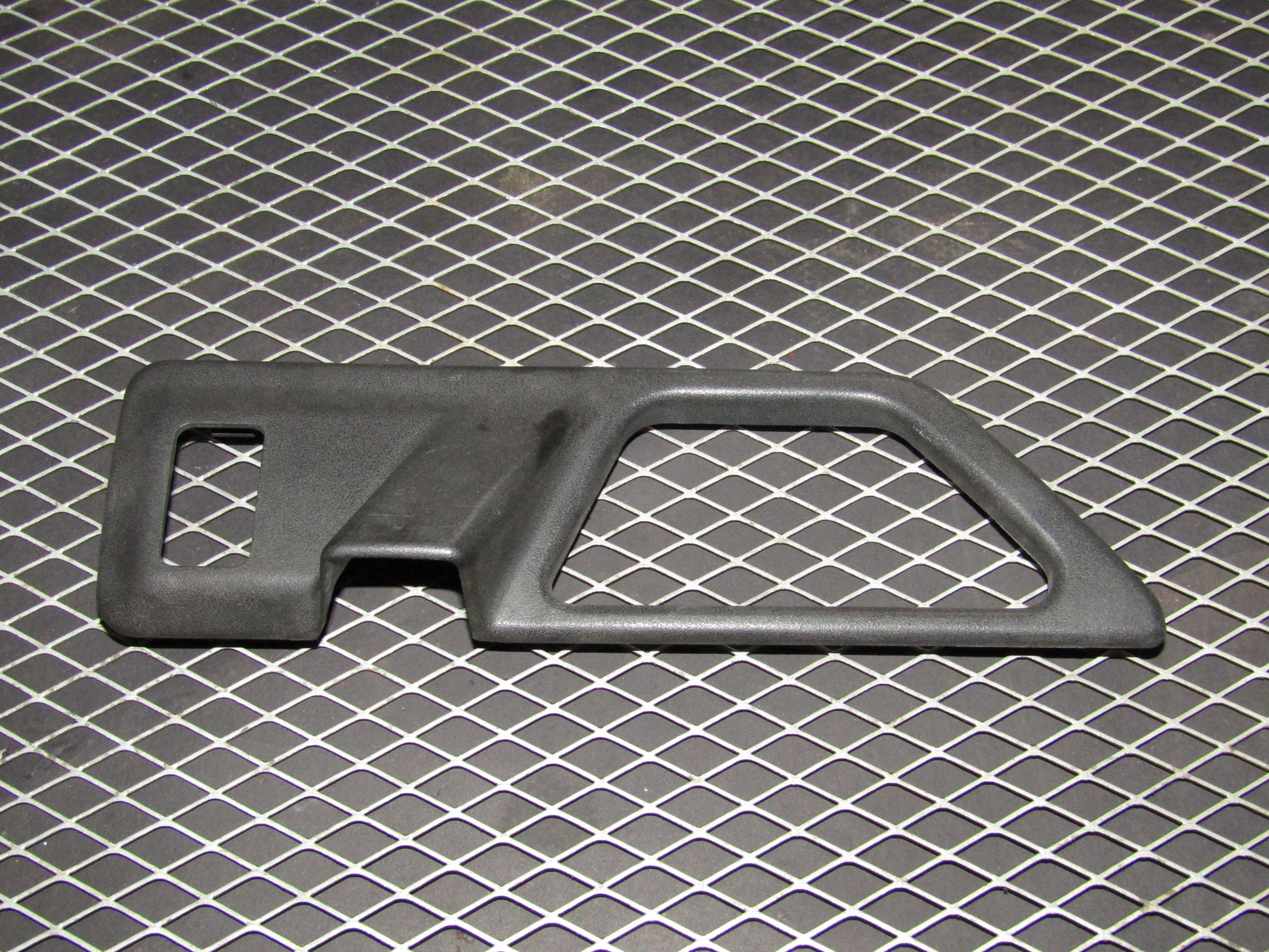 86-93 Mercedes Benz 300E OEM Rear Interior Door Handle Bezel Trim Cover - Left