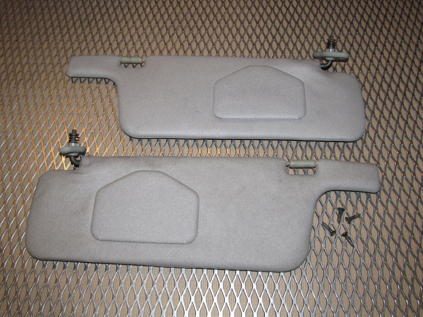 89 90 Nissan 240SX OEM Sun Visor Set