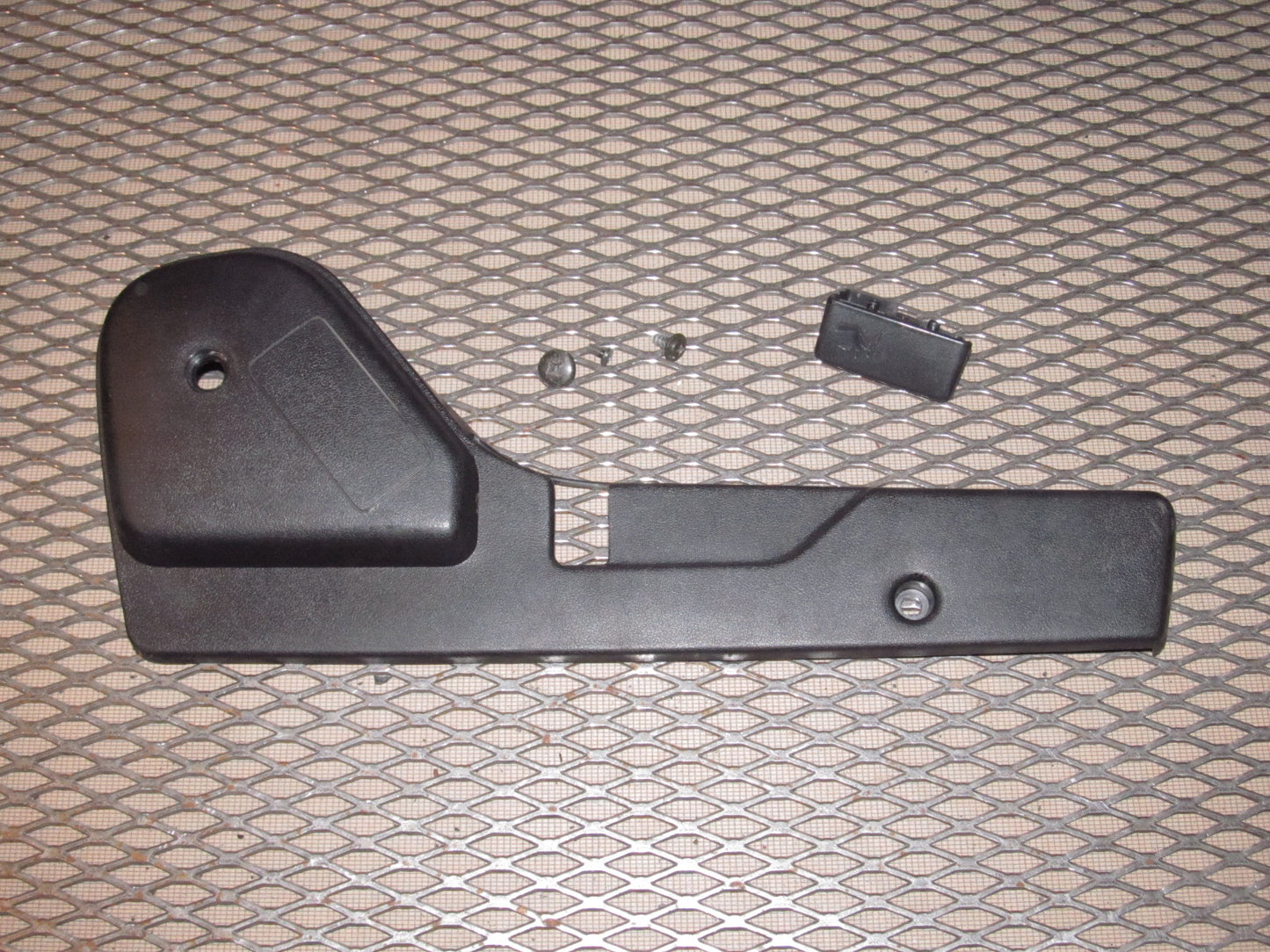 85 86 Toyota MR2 OEM Seat Side Panel & Handle - Right Set