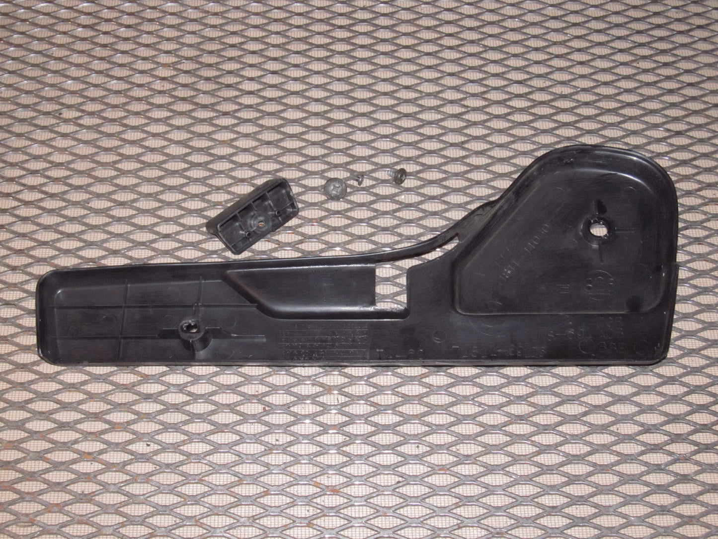 85 86 Toyota MR2 OEM Seat Side Panel & Handle - Right Set