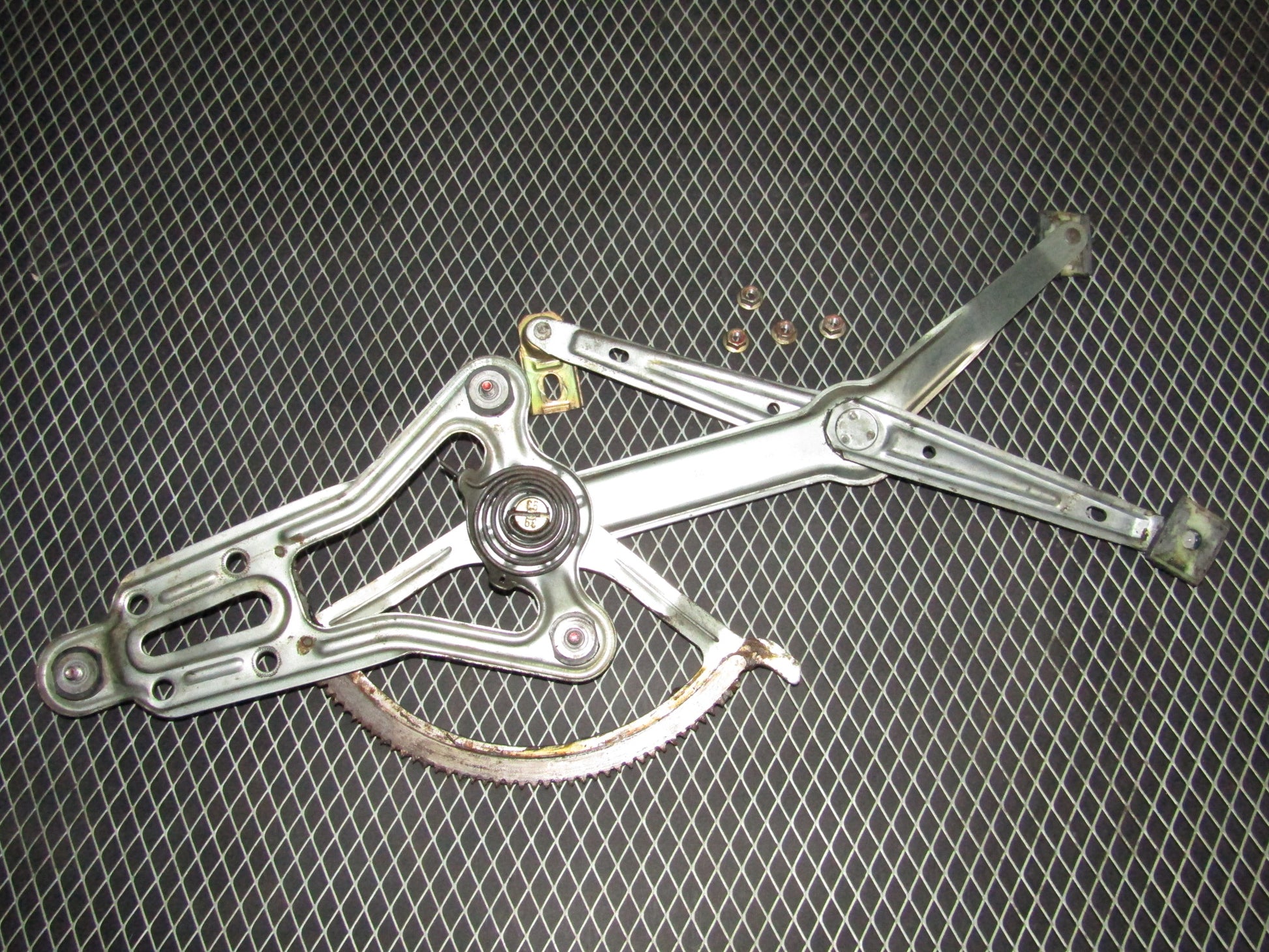 86-93 Mercedes Benz 300E OEM Front Window Regulator - Right