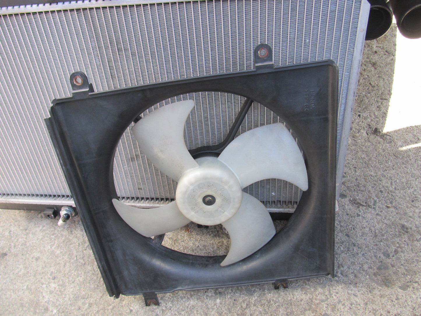 97 98 99 00 01 Honda Prelude OEM A/C Condenser Fan - Right