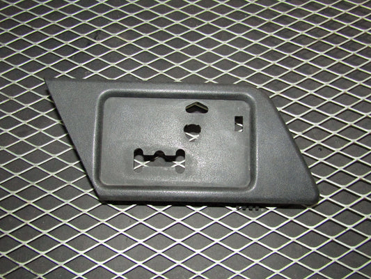 86-93 Mercedes Benz 300E OEM Front Door Power Seat Switch Cover Trim - Right