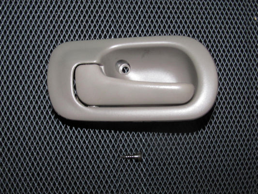 96-00 Honda Civic OEM Tan Interior Door Handle - Rear Driver Side - Rear Left