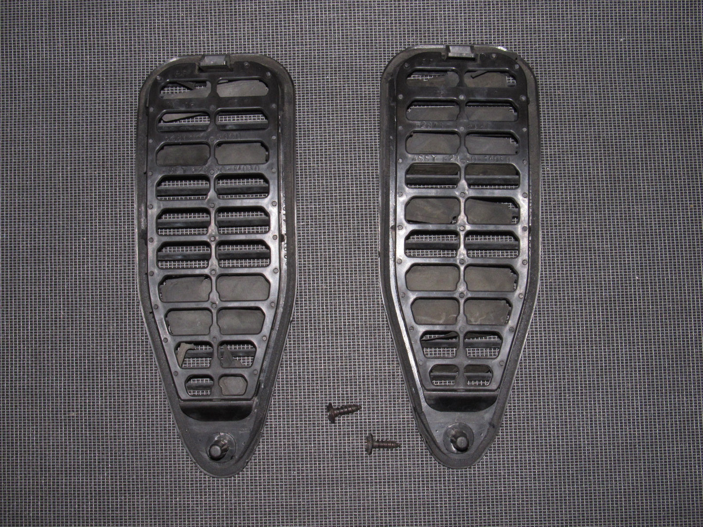 86 87 88 Toyota Supra OEM Door Jamb Vent - Set