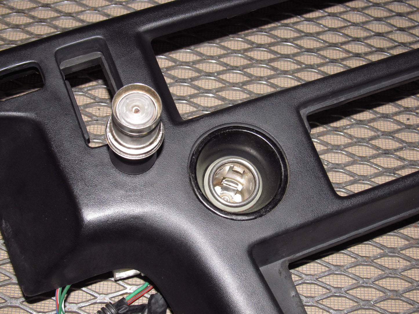89 90 91 92 Toyota Supra OEM Stereo Shifter Panel Cover Bezel