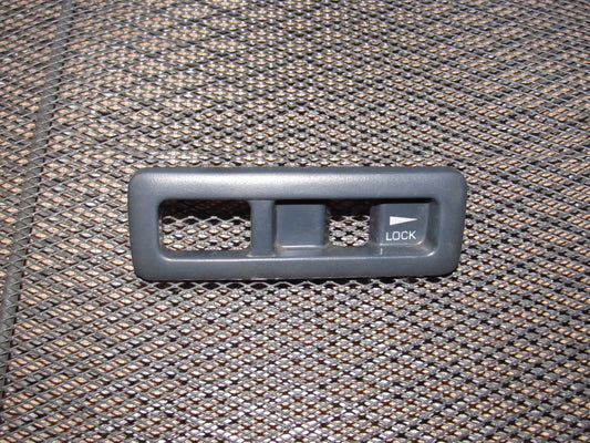 89 90 91 92 Toyota Supra OEM Power Door Lock Switch Bezel Trim - Left