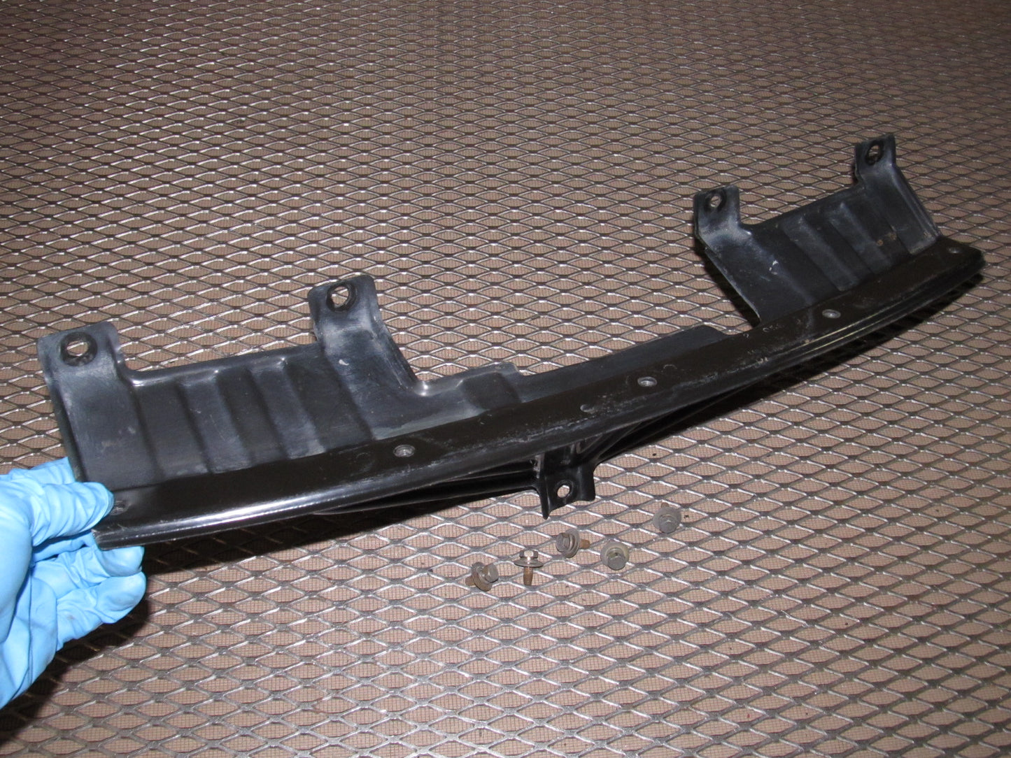 97 98 99 Mitsubishi Eclipse OEM Front Bumper Radiator Support Latch Panel Cover