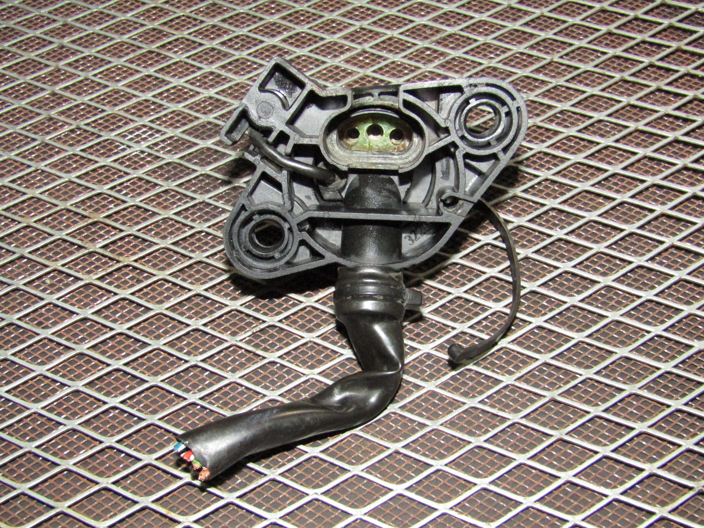 86-93 Mercedes Benz 300E OEM Crank Position Sensor Cover & Pigtail Harness