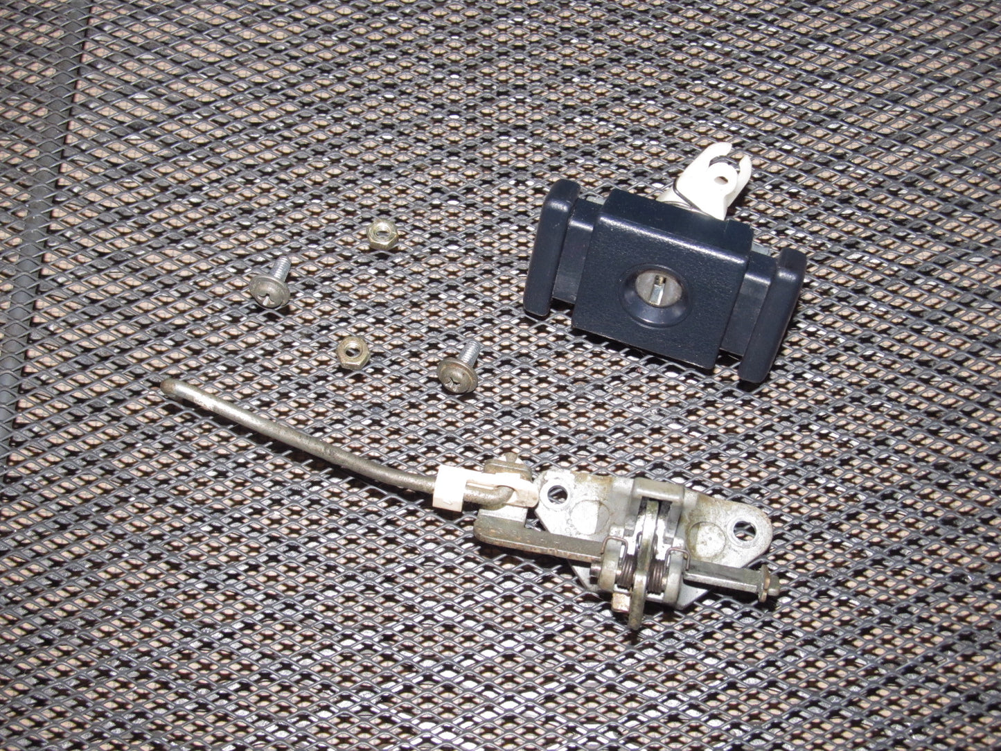 89 90 91 92 Toyota Supra OEM Glove Box Latch Handle & Lock Tumbler