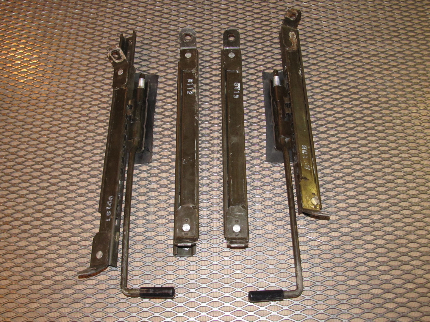 72 73 Datsun 240z OEM Front Seat Track - Set