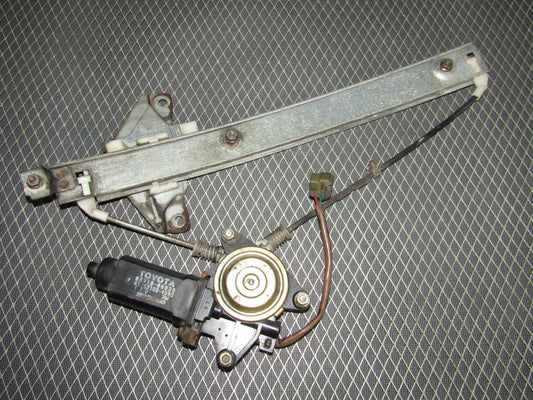 92-96 Toyota Camry Sedan OEM Rear Power Window Motor & Regulator - Left