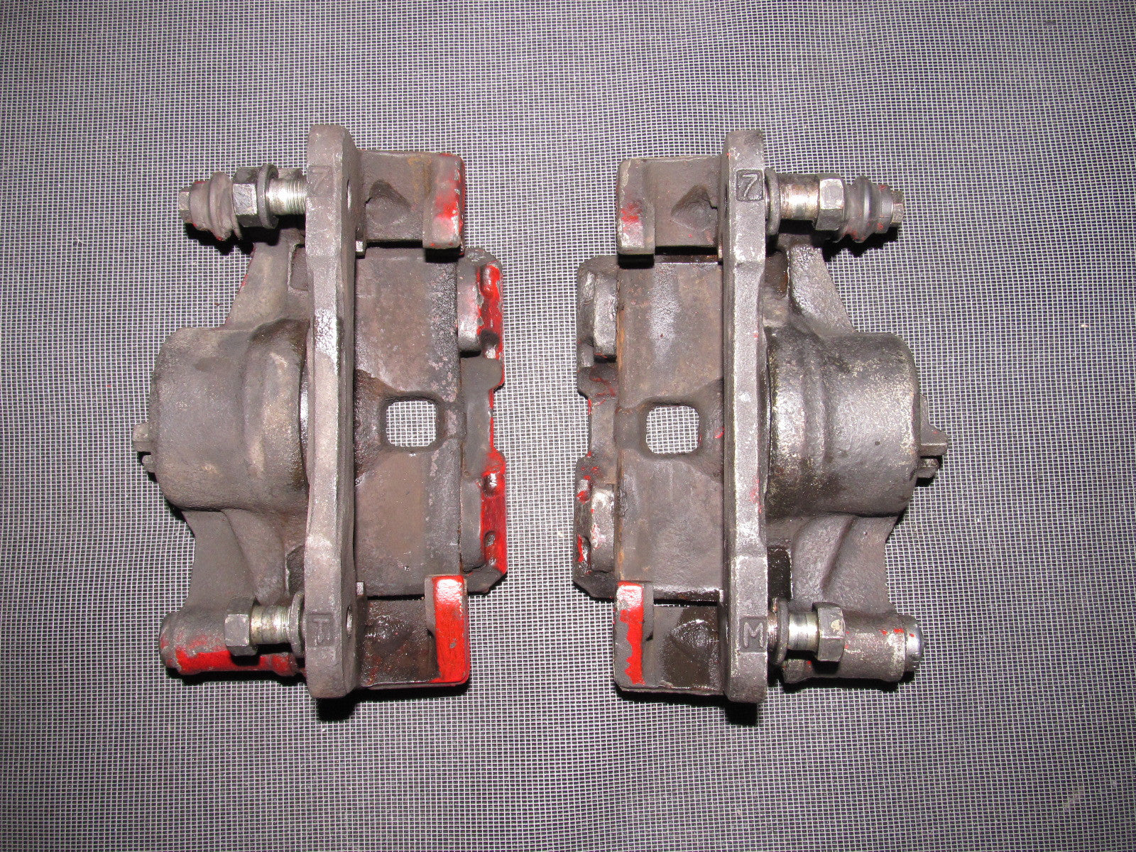 88 89 Honda CRX OEM Front Brake Caliper Set