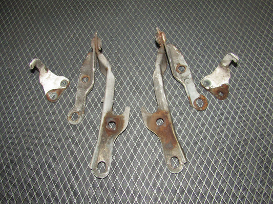 92-96 Toyota Camry OEM Hood Hinges & Stopper - Set