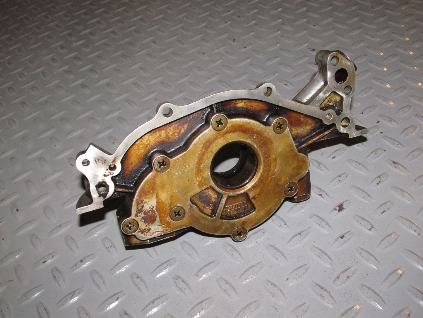 84 85 86 Nissan 300zx Non Turbo OEM Engine Oil Pump & Hardware