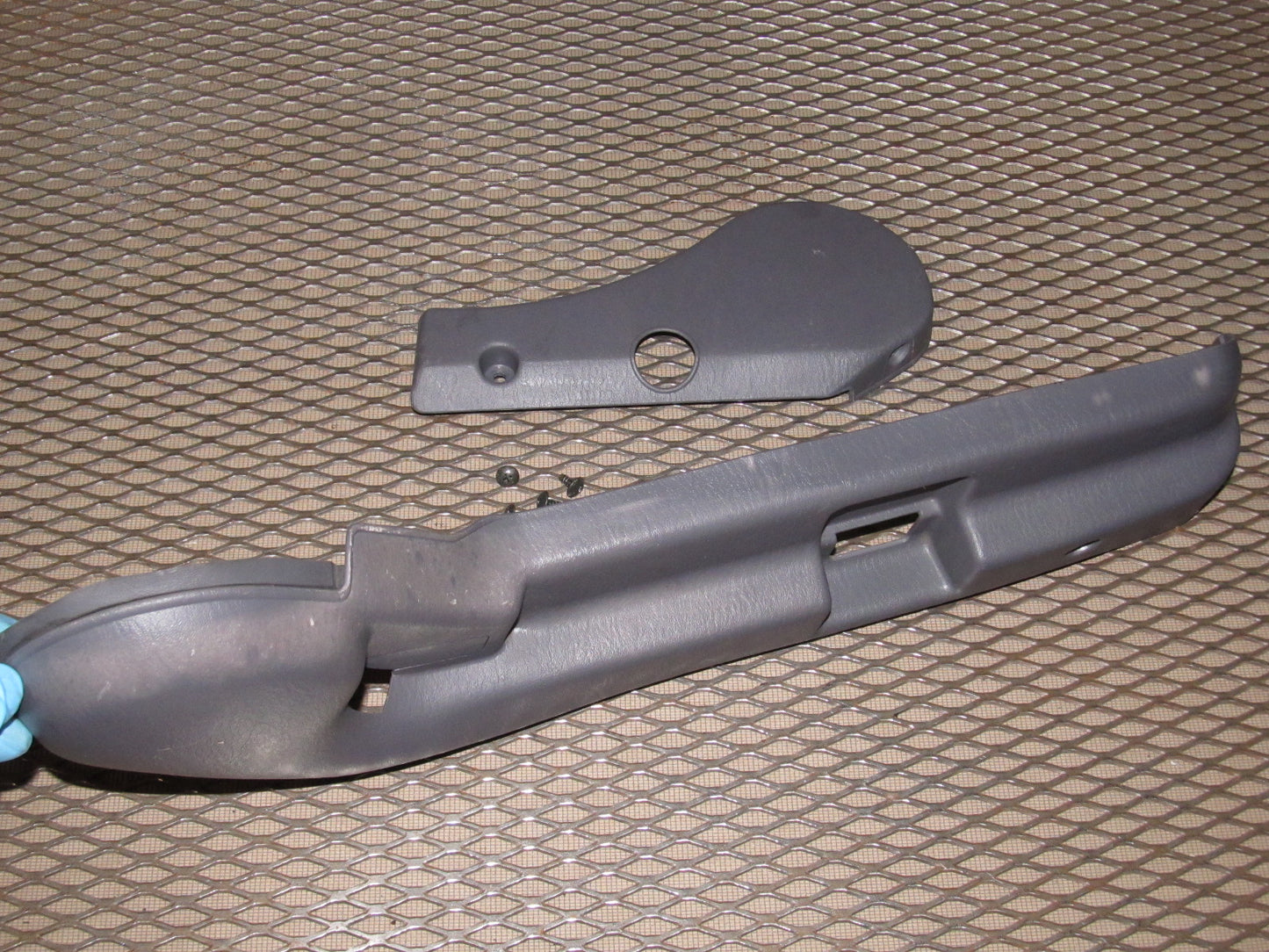 97 98 99 Mitsubishi Eclipse OEM Front Seat Track Side Cover Panel Trim Cover - Right