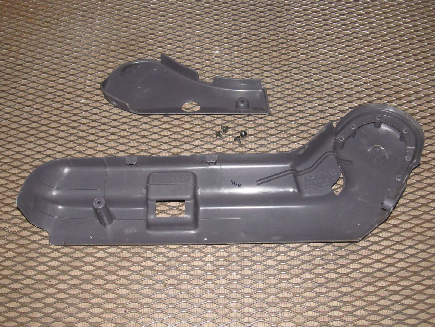 97 98 99 Mitsubishi Eclipse OEM Front Seat Track Side Cover Panel Trim Cover - Right