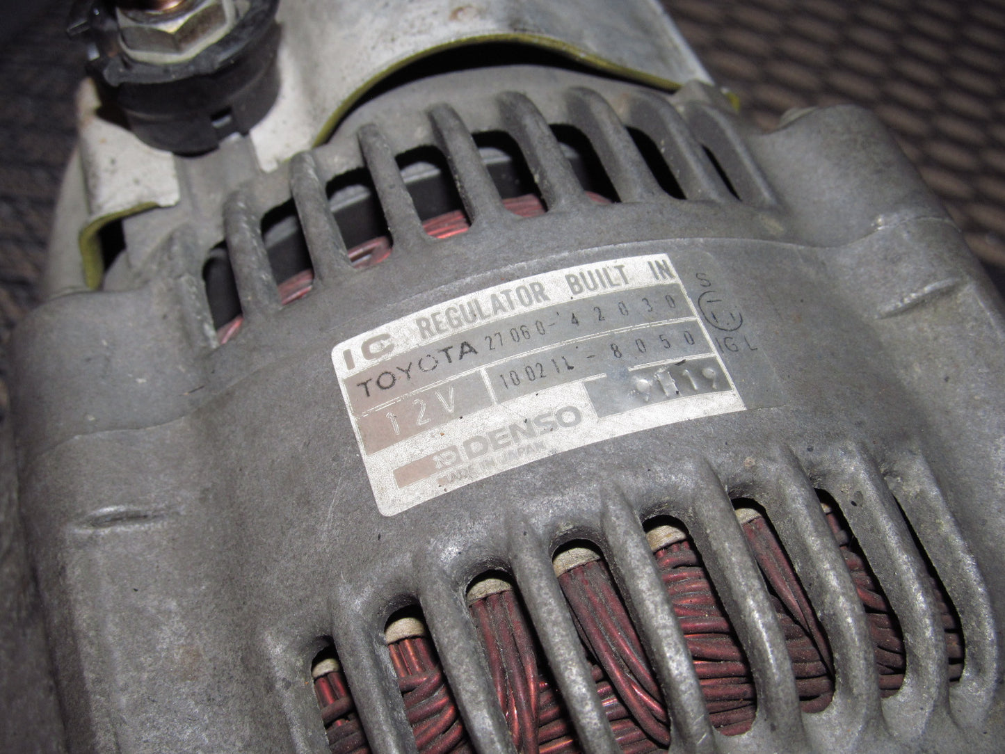 89 90 91 92 Toyota Supra OEM Alternator - 7MGE