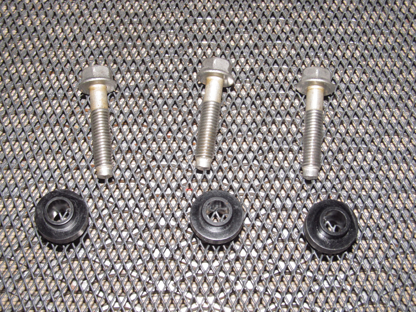 94 95 96 97 Mazda Miata OEM Fuel Rail Mounting Bolt & Spacer Set