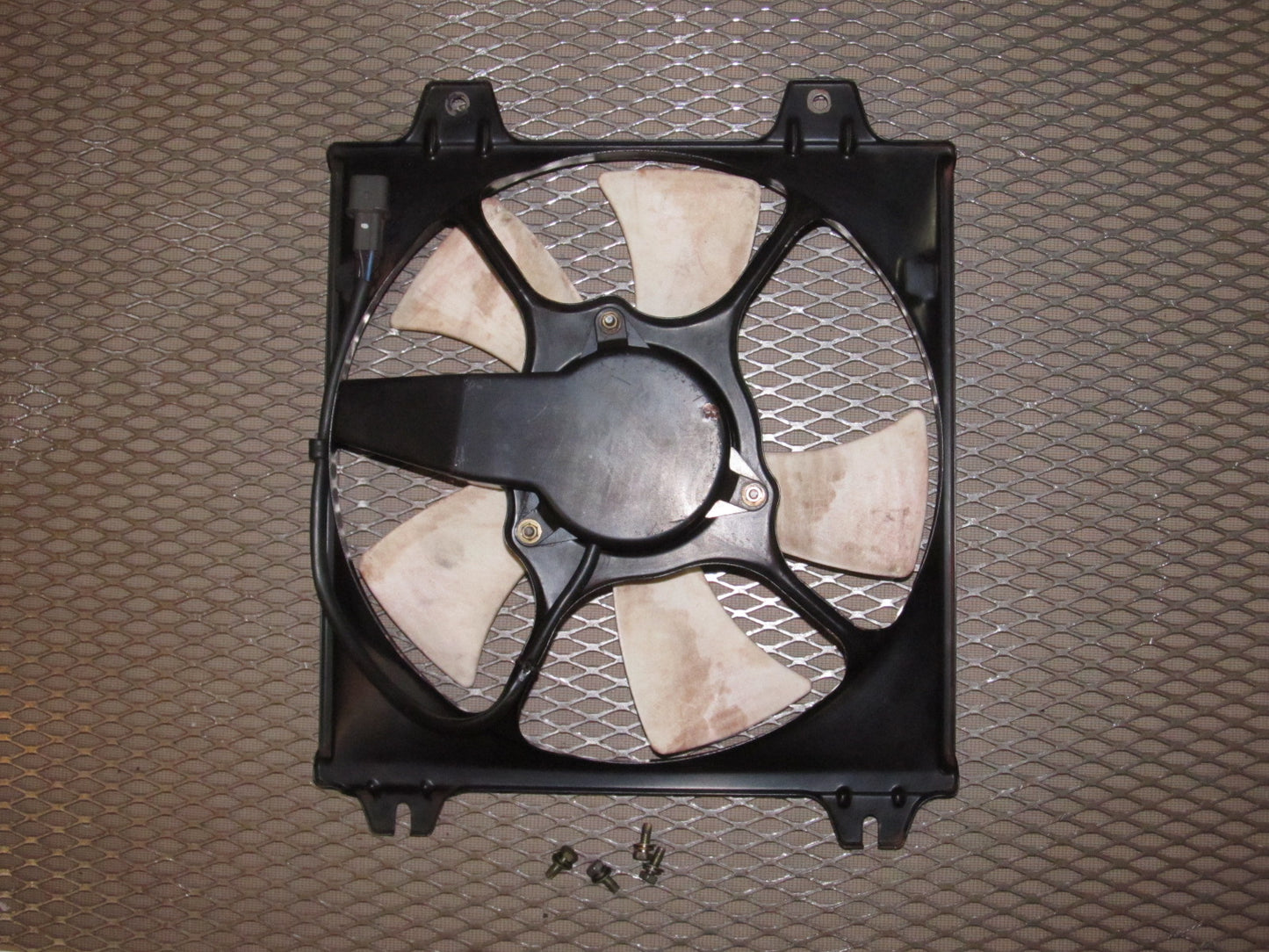 97 98 99 Mitsubishi Eclipse OEM A/C Condenser Fan - Left