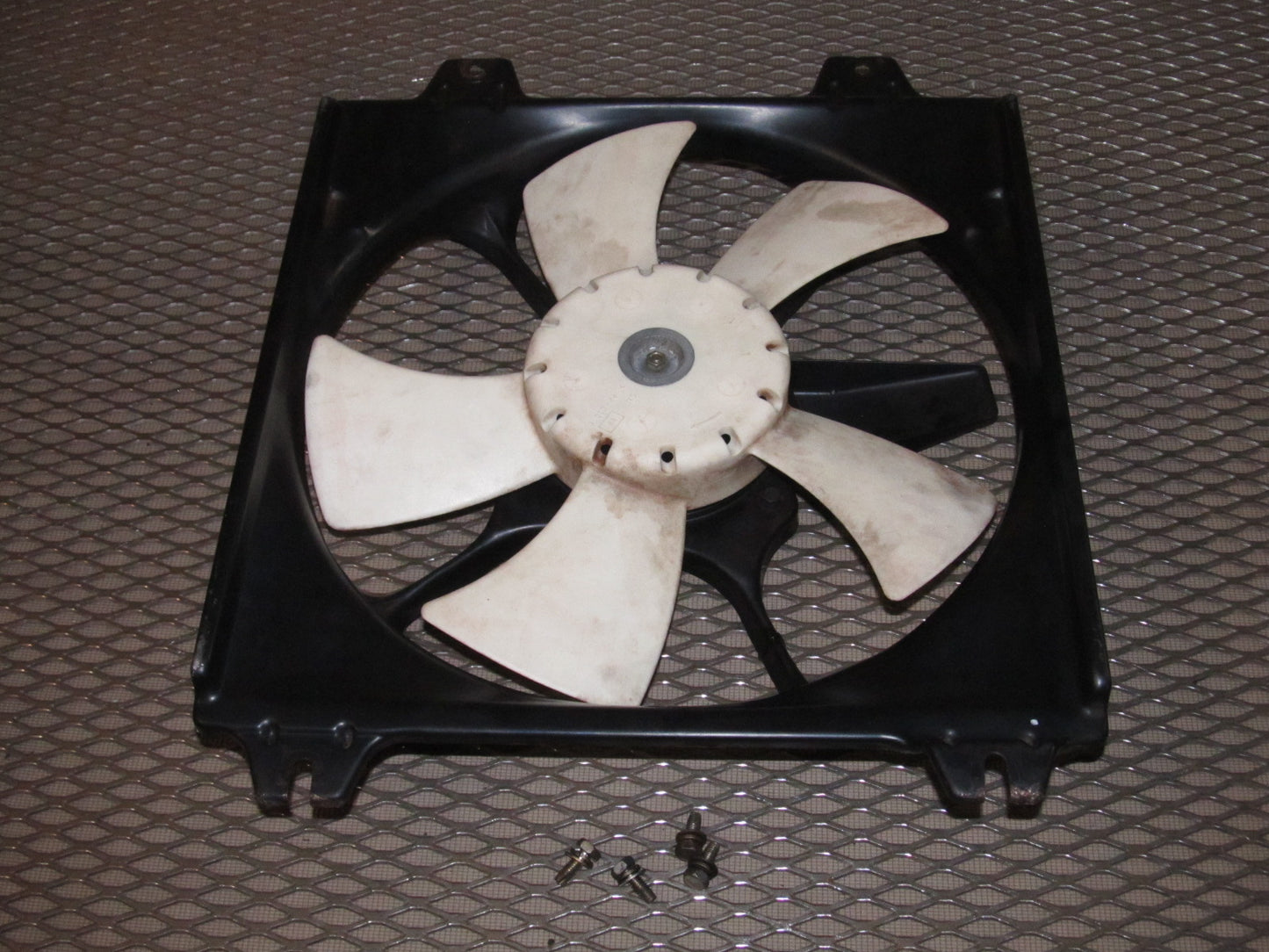 97 98 99 Mitsubishi Eclipse OEM A/C Condenser Fan - Left