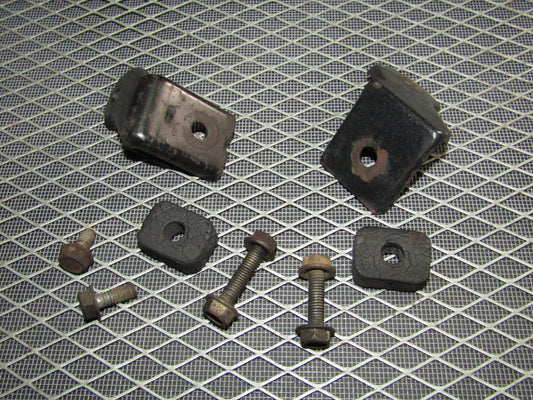 92-96 Toyota Camry OEM A/C Condenser Mounting Bushing & Bracket - Set