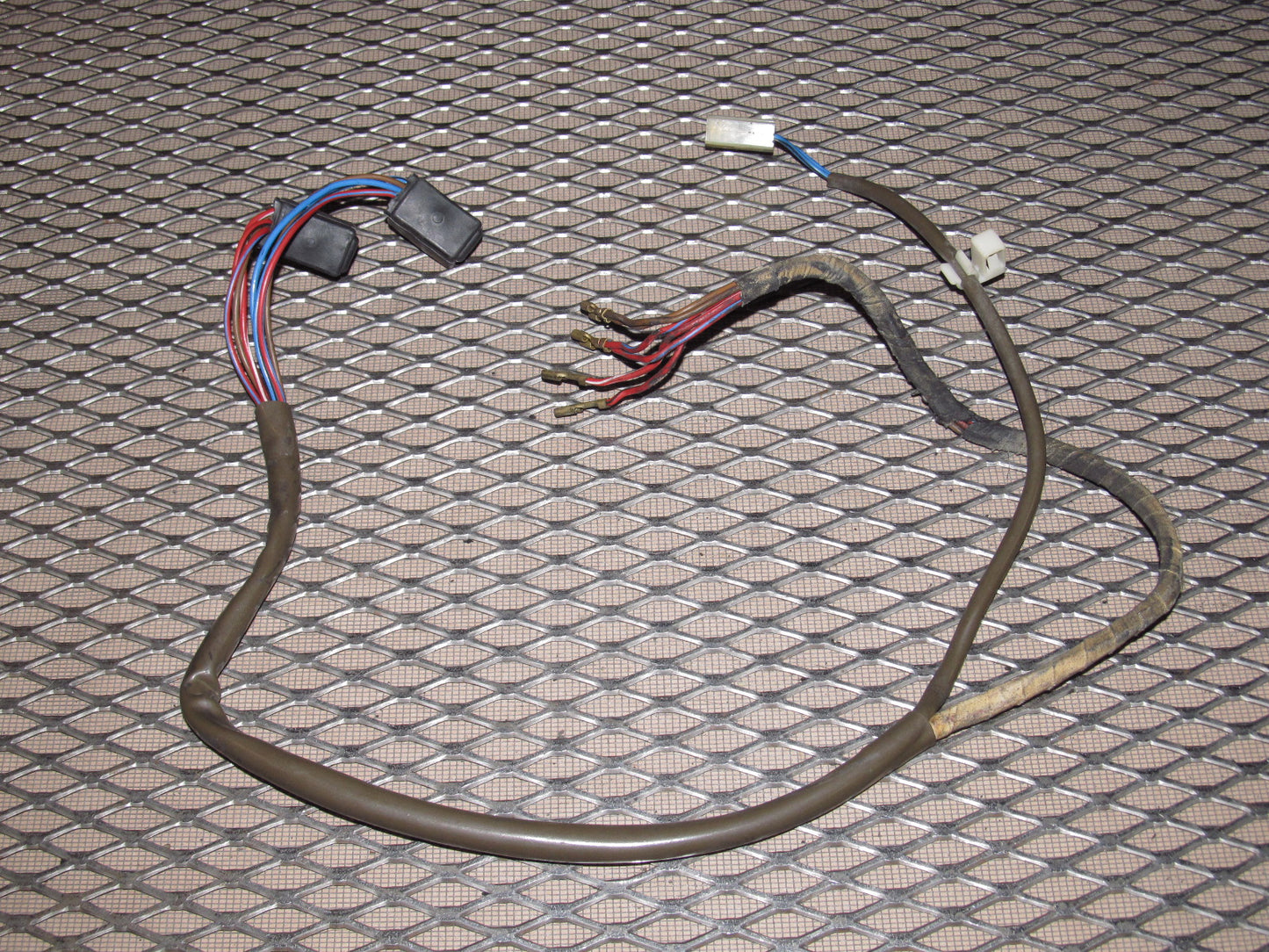 83-85 Porsche 944 OEM Window Switch & Motor Wiring Harness - Left