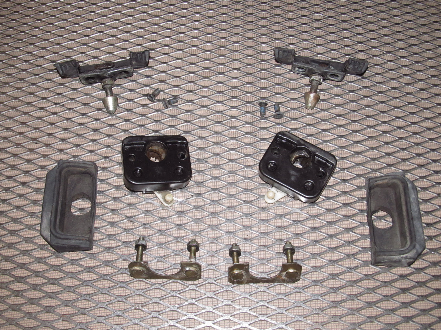 83-85 Porsche 944 OEM Hatch Trunk Latch & Striker - Set