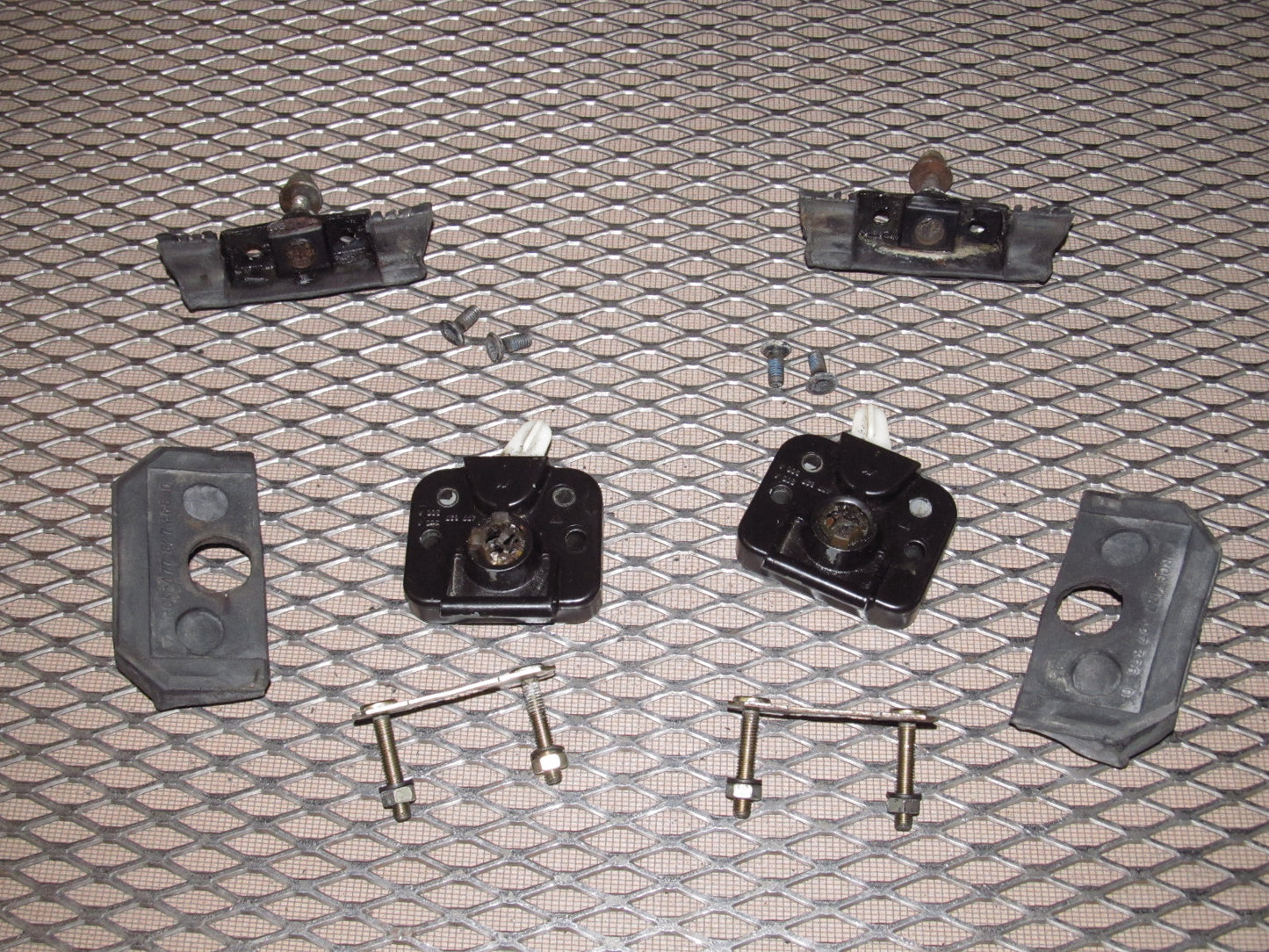 83-85 Porsche 944 OEM Hatch Trunk Latch & Striker - Set