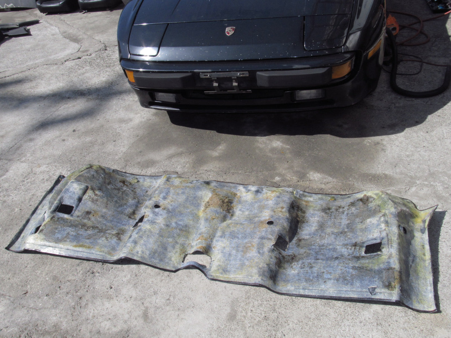 83-85 Porsche 944 OEM Chassis Carpet Rear Section