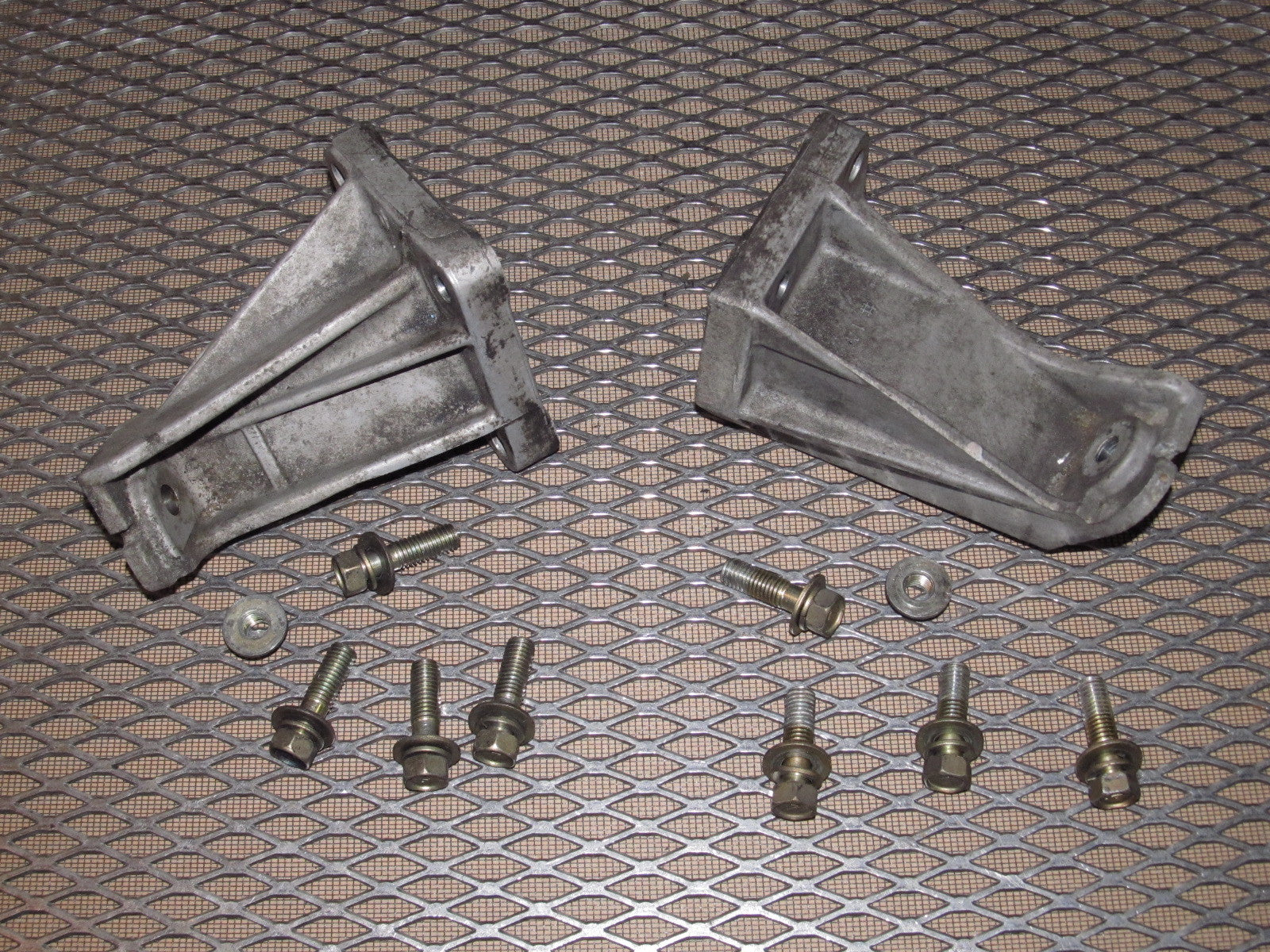 90-96 Nissan 300zx OEM Engine Motor Mount Bracket Set - Twin Turbo