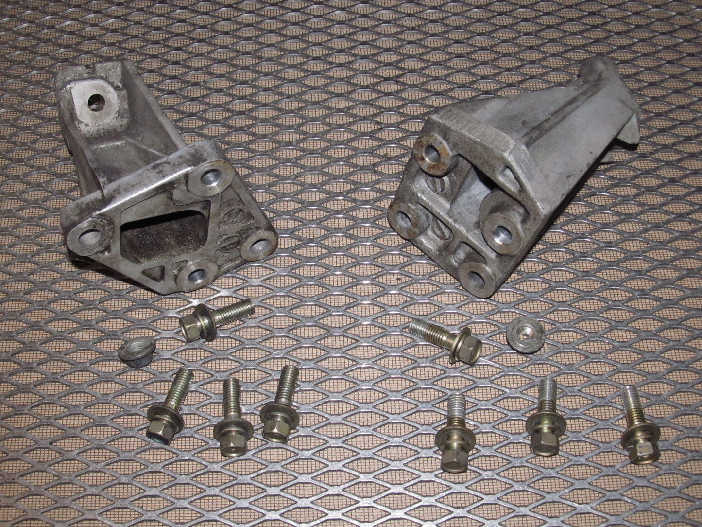 90-96 Nissan 300zx OEM Engine Motor Mount Bracket Set - Twin Turbo