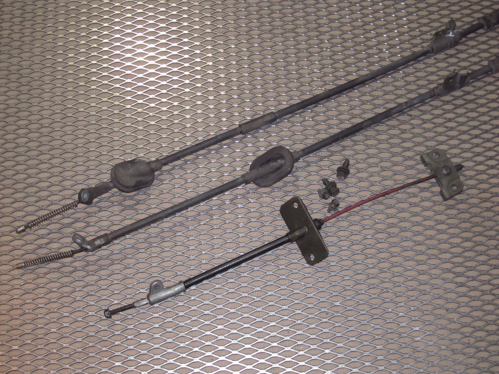 90-93 Nissan 300zx OEM Parking Brake Cable - Set - Twin Turbo