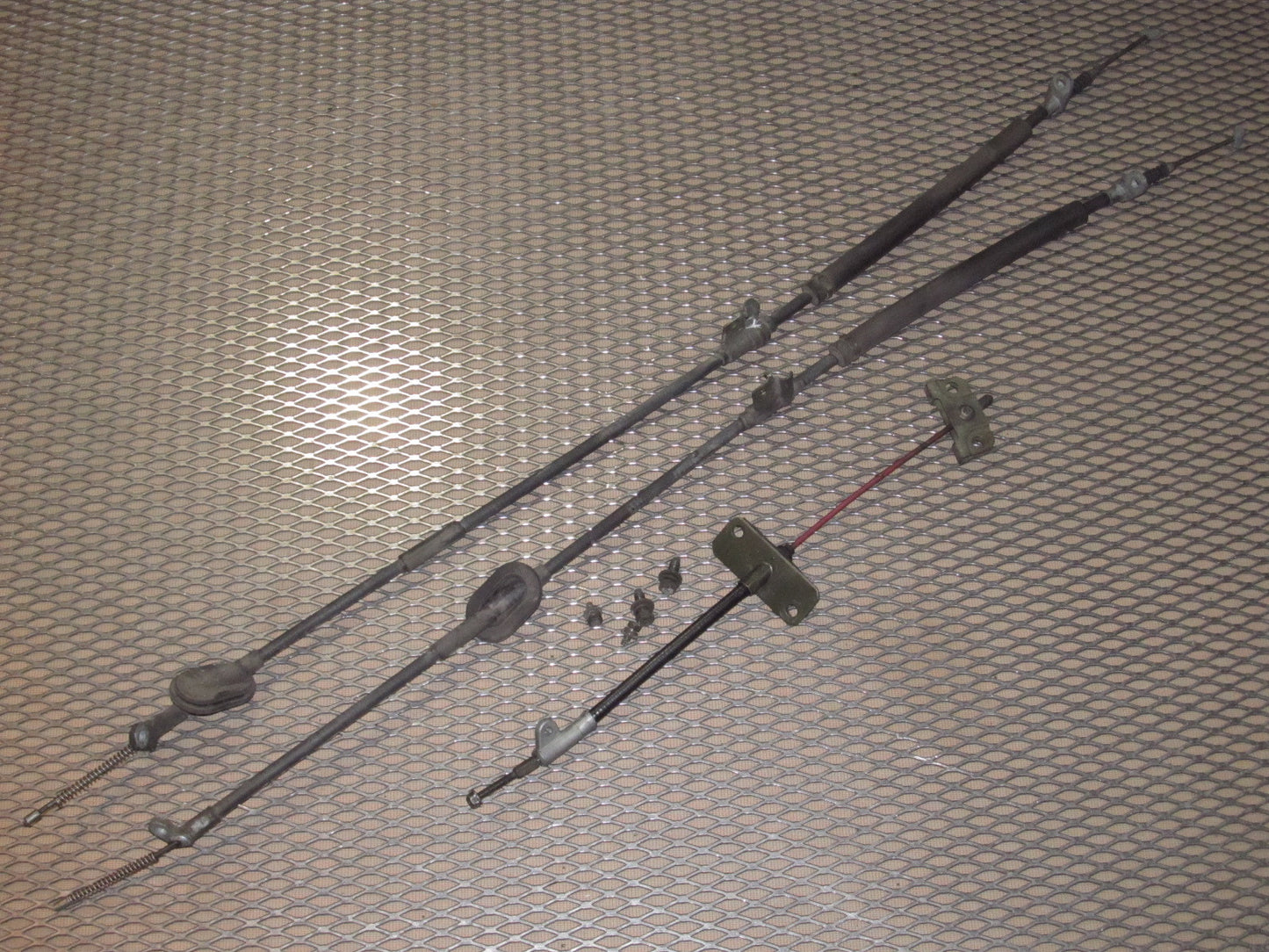 90-93 Nissan 300zx OEM Parking Brake Cable - Set - Twin Turbo