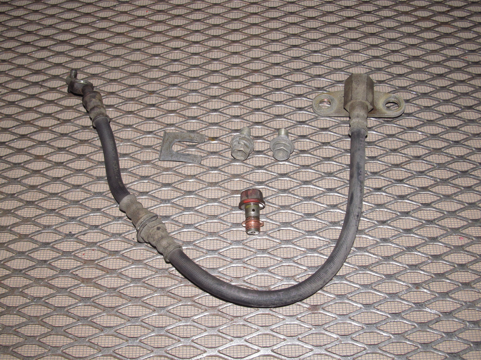 91 92 93 94 95 Toyota MR2 OEM Rear Brake Hose - Left