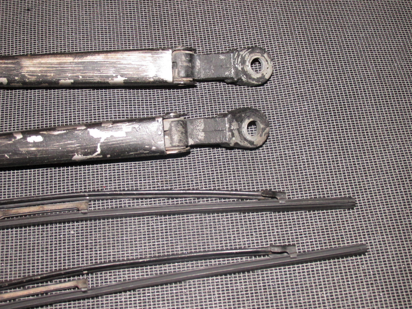 84 85 Mazda RX7 OEM Front Wiper Arm - Set