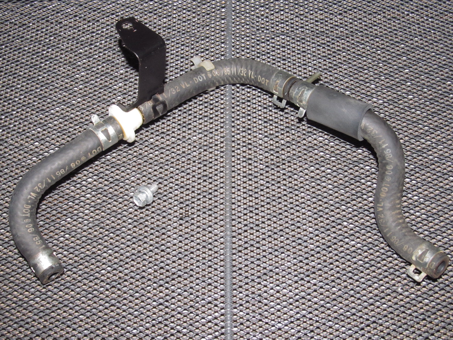 85 86 Toyota MR2 OEM Brake Booster Vacuum Hose & Check Valve