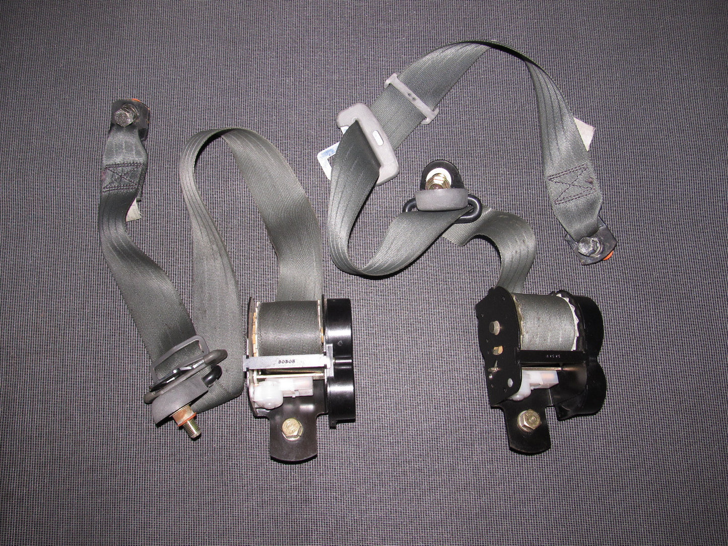 84 85 Mazda RX7 OEM Front Seat Belt - Set