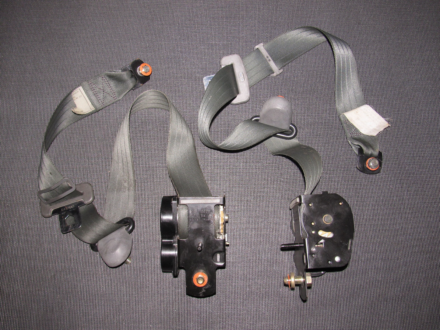 84 85 Mazda RX7 OEM Front Seat Belt - Set