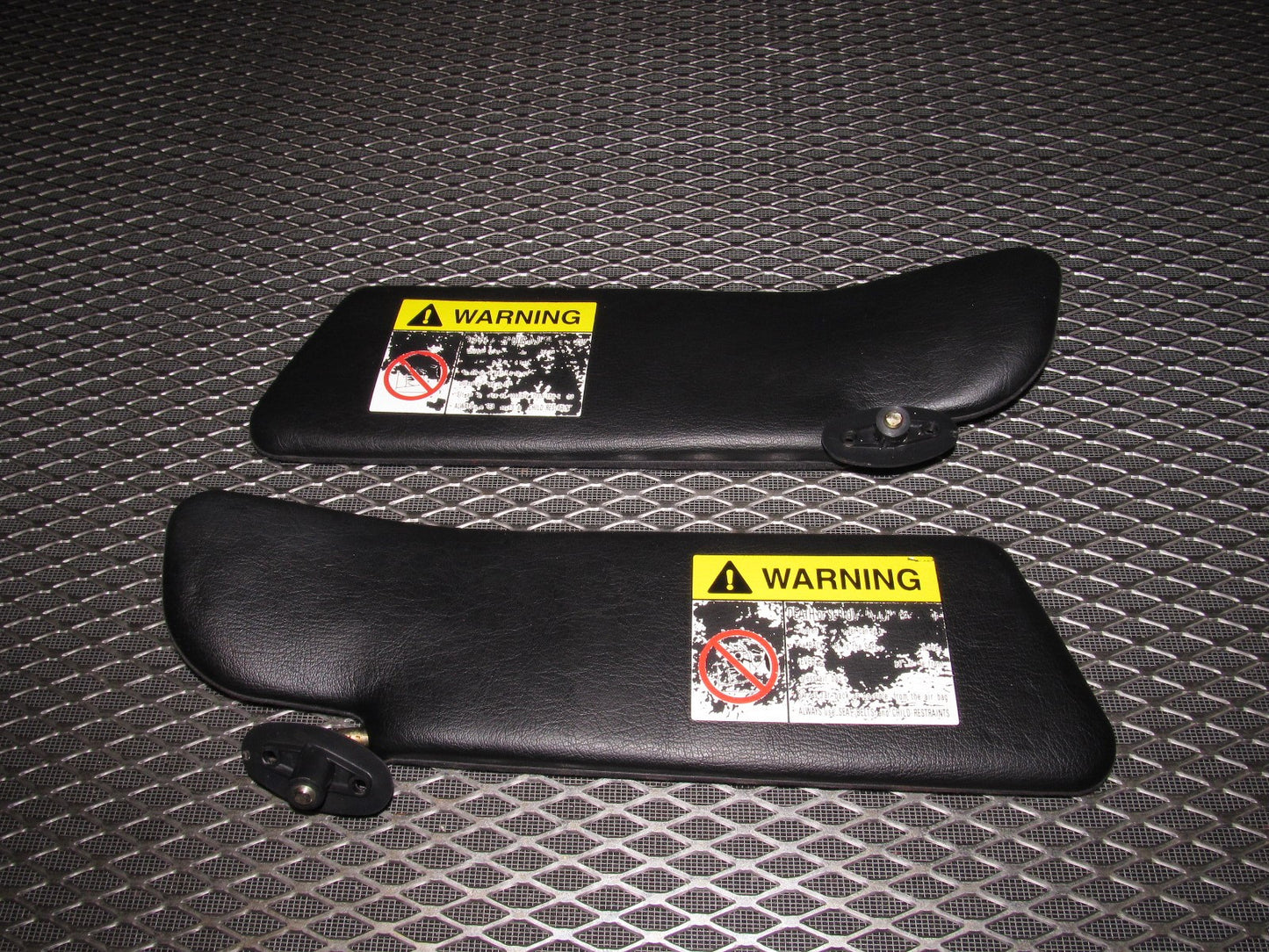 99 00 Mazda Miata OEM Sun Visor Set