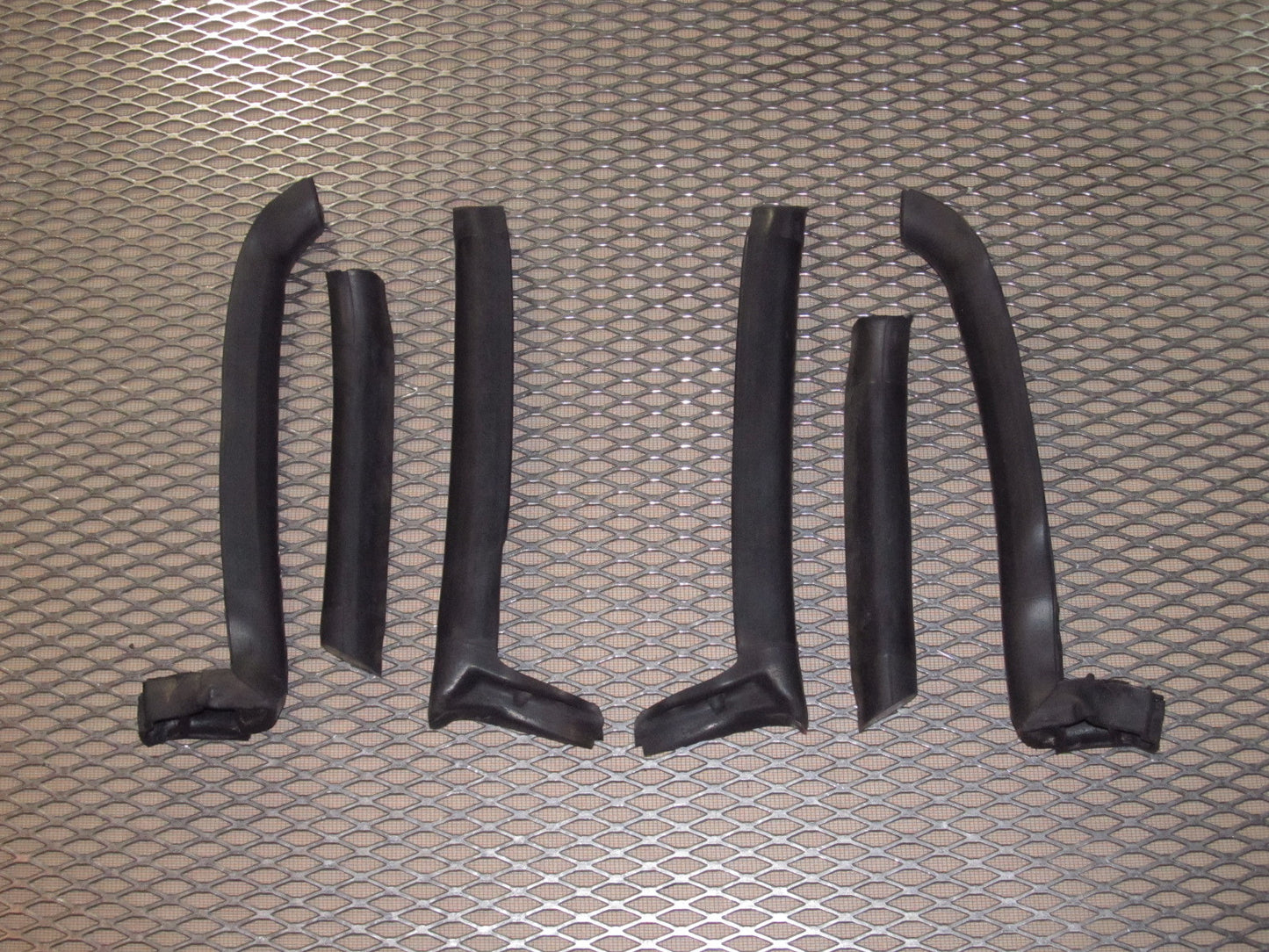 90 91 92 93 Mazda Miata OEM Convertible Top Weather Moulding - Set