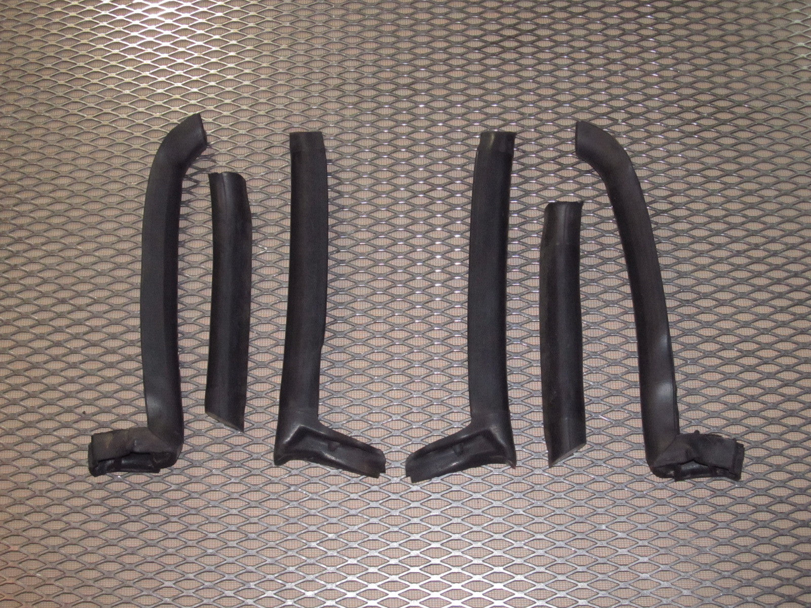 90 91 92 93 Mazda Miata OEM Convertible Top Weather Moulding - Set