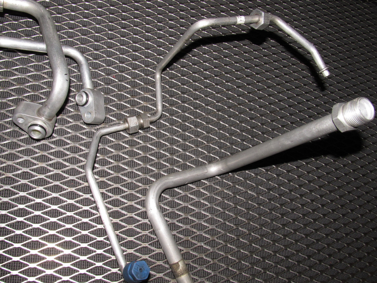 99 00 Mazda Miata OEM A/C Fitting & Hose Set