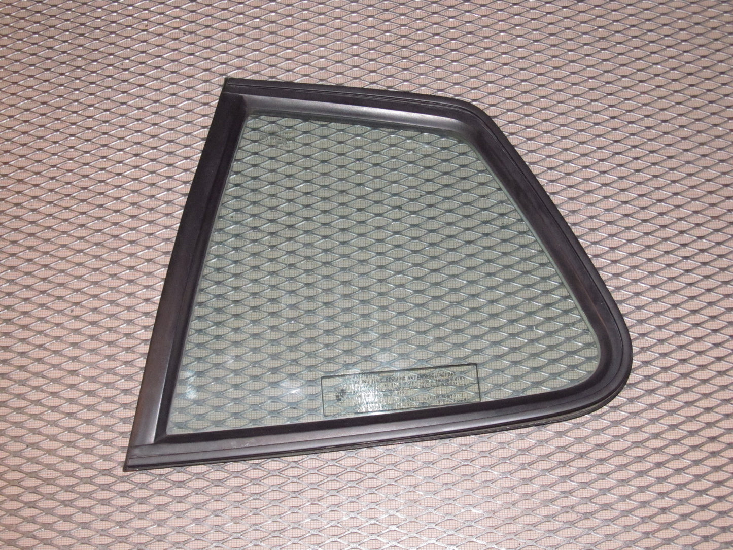 83-85 Porsche 944 OEM Rear Quarter Window - Left