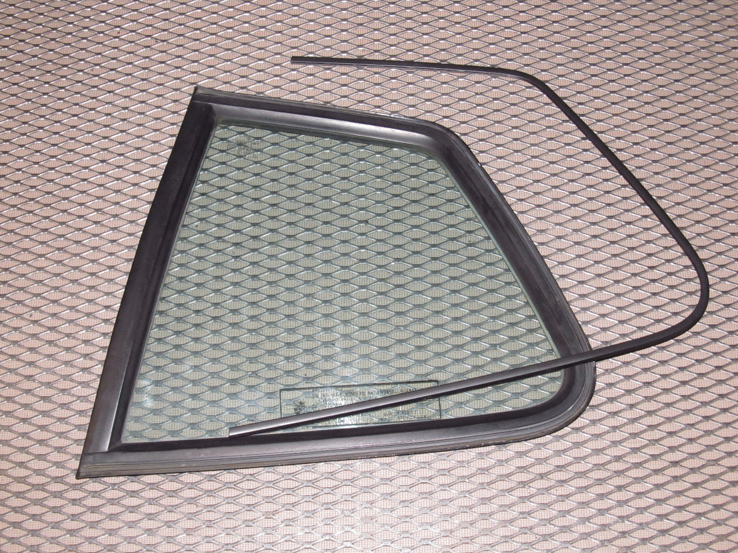 83-85 Porsche 944 OEM Rear Quarter Window - Left