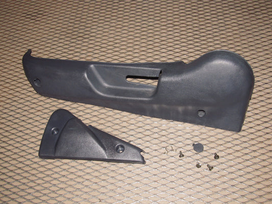 92-96 Honda Prelude OEM Front Seat Track Side Cover - Left