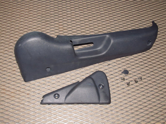 92-96 Honda Prelude OEM Front Seat Track Side Cover - Right