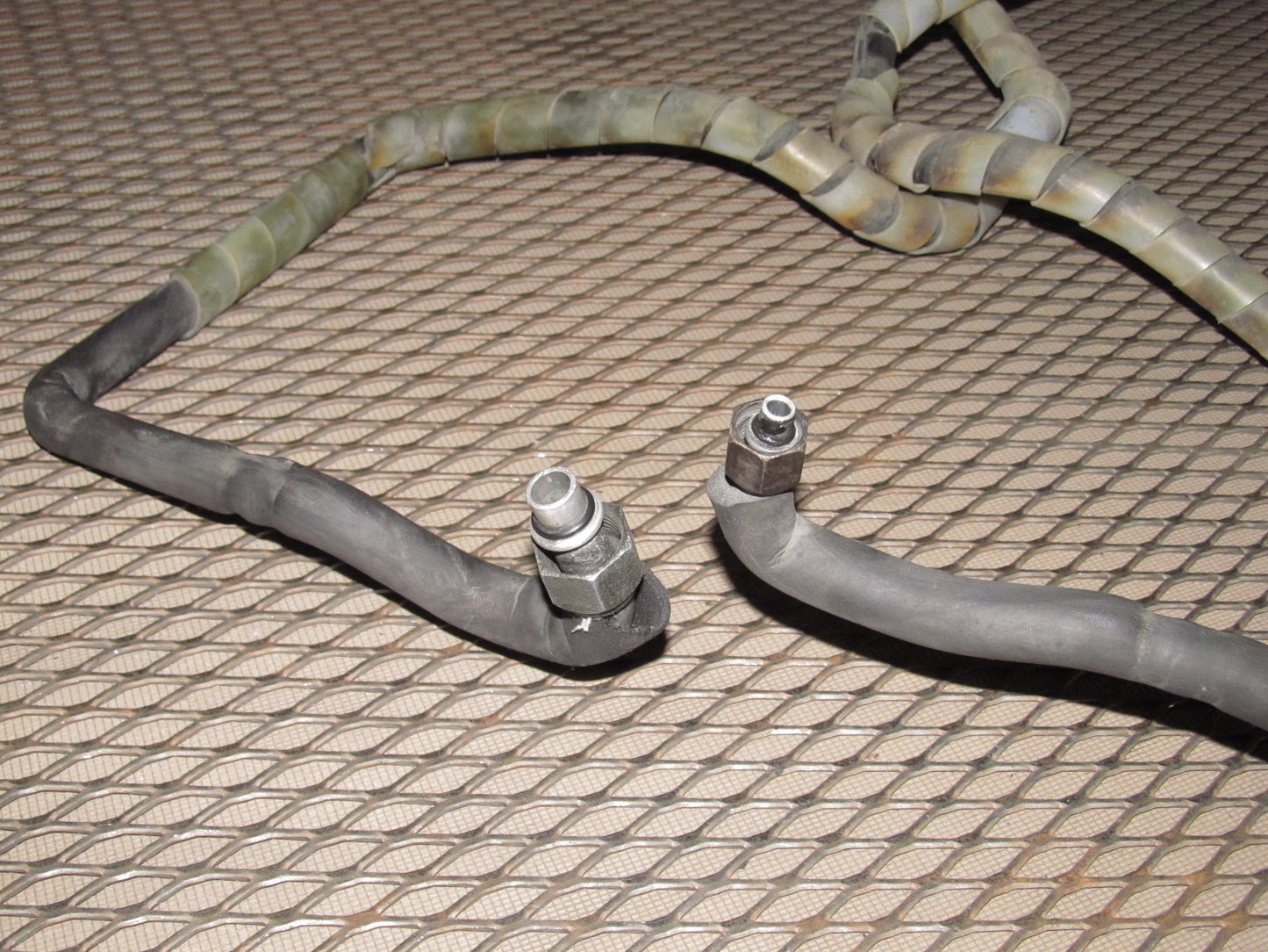 85 86 Toyota MR2 OEM A/C Condenser Fitting Hose