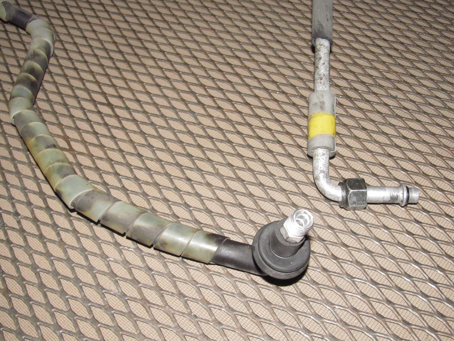 85 86 Toyota MR2 OEM A/C Condenser Fitting Hose